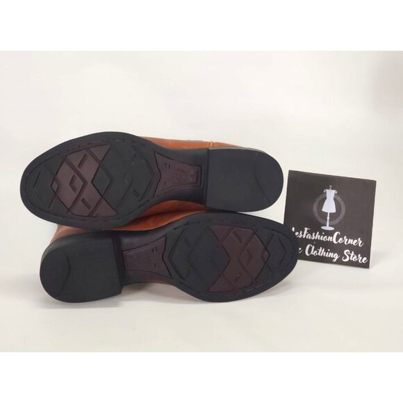 Ariat Women's Blue and Brown Leather Cowgirl Embroidered Wester Boots Sz 7B 1552 - Picture 9 of 15